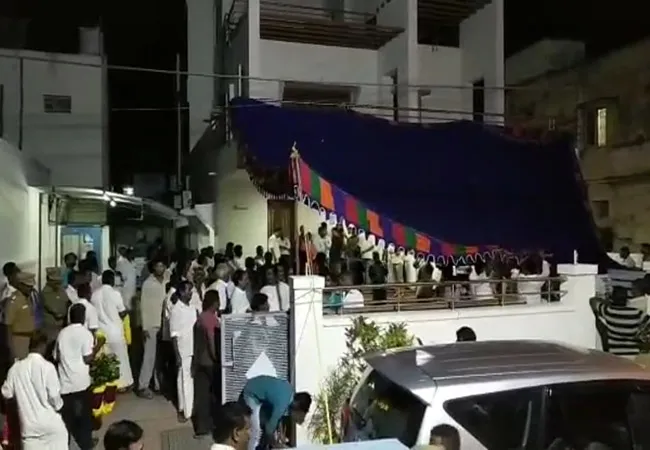 villupuram cv shanmugam son in law incident 